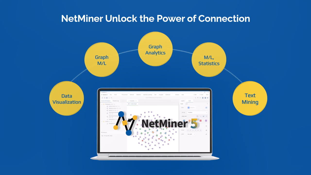 NetMiner 5 정식 출시 - AI가 해석하는 올인원 데이터 플랫폼 썸네일